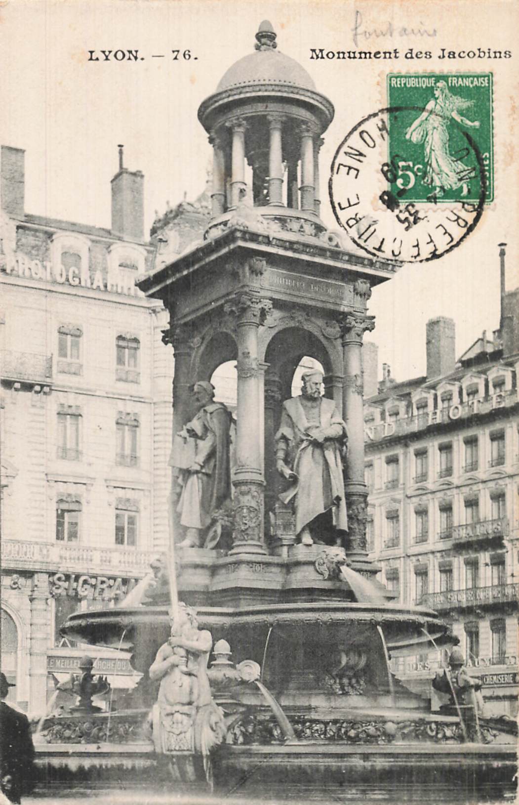 69 LYON MONUMENT DES JACOBINS eBay